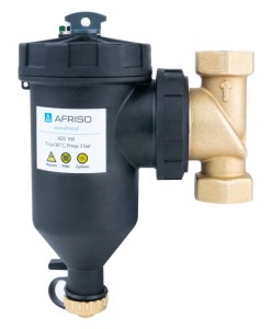 Magnetyczny separator zanieczyszczeń Afriso ADS 160, przyłącza 1"  Kvs 6,9 m3/h 