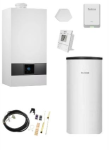 Pakiet- kocioł gazowy kondensacyjny jednofunkcyjny Buderus Logamax Plus GB 172i.2 - 20 WH +SU160+czujnik c.w.u.  +czujnik FA temp. zewnętrznej +MX400 moduł internetowy  +RC120RF