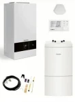 Pakiet- kocioł gazowy kondensacyjny jednofunkcyjny Buderus Logamax Plus GB 122i -20TH+ WU 120W-B+RC310+czujnik c.w.u.